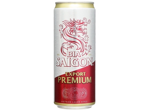 Bia sài gòn đỏ export lon 330ml