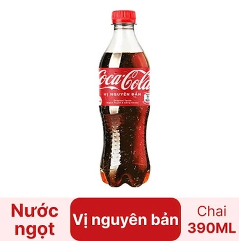 Nước coca chai 390ml