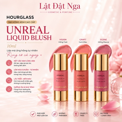 Má Hồng Kem Hourglass Unreal Liquid Blush 10ml