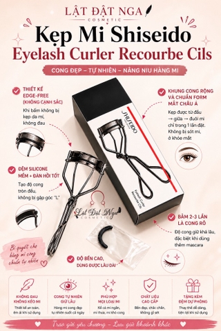 Kẹp Mi Shiseido Eyelash Curler Recourbe Cils