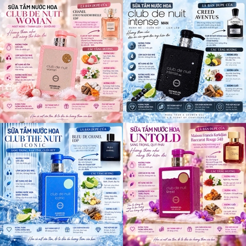 Sữa Tắm Club De Nuit 360ml