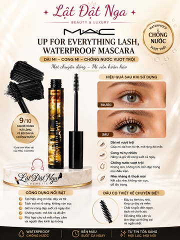 Chuốt Mi MAC Up For Everything Lash, Waterproof Mascara
