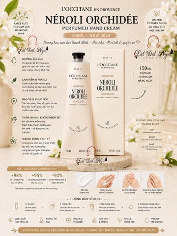 Kem Tay Loccitane Hoa Cam Lan Neroli Orchidee Hand Cream 150ml