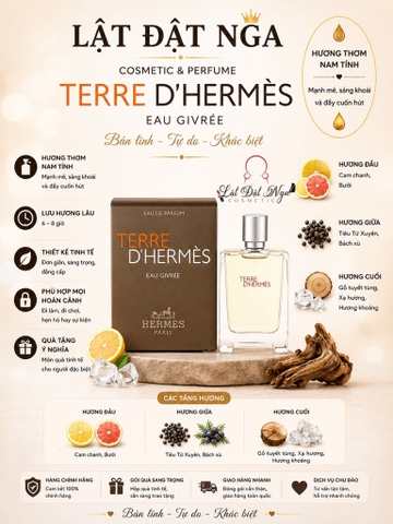 Mini - Nước hoa Hermes Terre D’Hermes Eau Givree 5ml