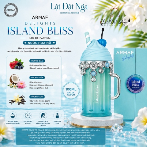 Nước Hoa Nữ Armaf Delights Island Bliss EDP 100ml