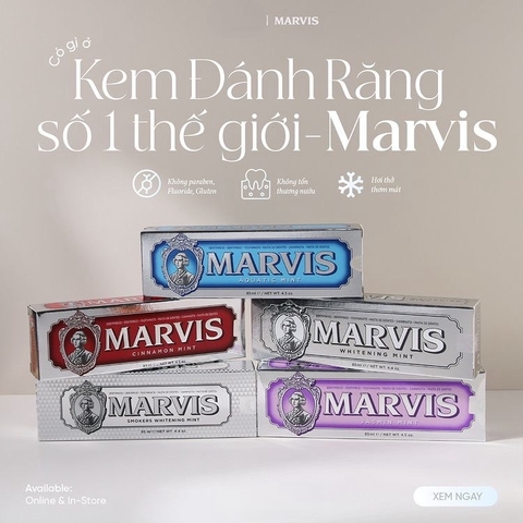 Kem Đánh Răng Marvis 85ML