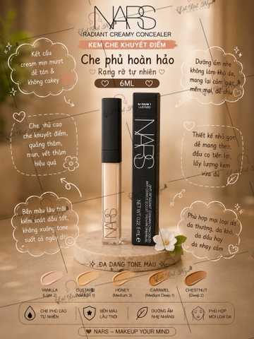 Kem Che Khuyết Điểm NARS Radiant Creamy Concealer