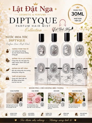 Nước Hoa Tóc Diptyque Parfum Hair Mist 30ml