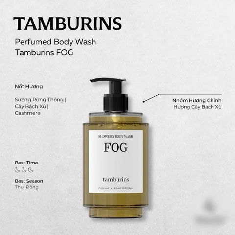 Sữa Tắm Tamburins Body Wash 240ml