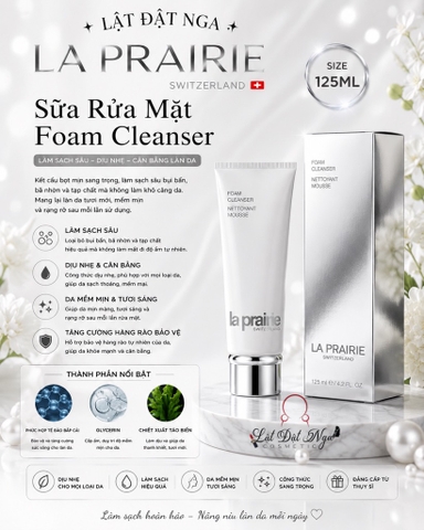 Sữa Rửa Mặt La Prairie Foam Cleanser 125ml