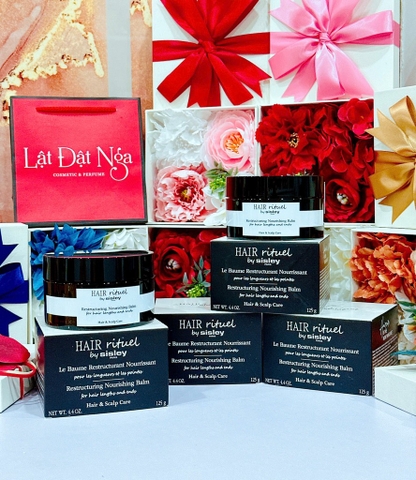 WEB - Sáp Dưỡng Và Tái Tạo Tóc Sisley Restruct.Nourishing Balm 125G - Chương Trình Tri Ân 20/10 Tặng Kèm Hộp Hoa