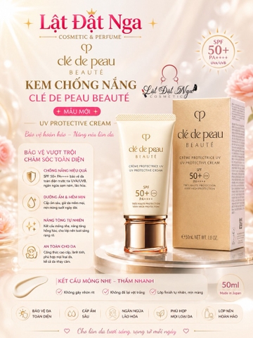 Kem Chống Nắng Cle De Peau 50ml ( Mẫu Mới )