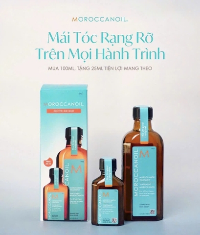 Tinh Dầu Dưỡng Tóc MOROCCANOIL : 100ML + 25ML ( Siêu Hời )