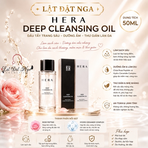Dầu Tẩy Trang Hera Relaxing Deep Cleansing Oil 50ml