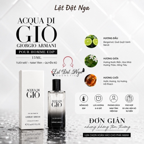 Nước Hoa Nam Giorgio Armani Acqua Di Giò Pour Homme EDP