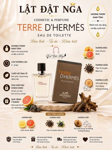 Nước Hoa Mini HERMES Terre D'Hermes Edt 5ml