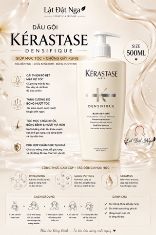 Dầu Gội Giúp Mọc Tóc, Chống Gãy Rụng Kerastase Densifique