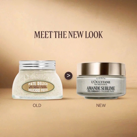 NEW - Hũ Kem Tẩy Tế Bào Chết Hạnh Nhân LOccitane Almond Delicious Paste 200ml