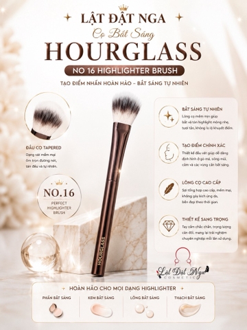 Cọ Bắt Sáng Hourglass No 16 Highlighter Brush
