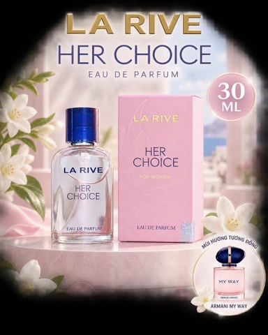 Nước Hoa La Rive Her Choice Eau de Parfum 30 ml