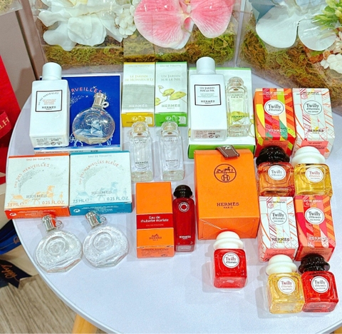 Nước Hoa Hermes Un Jardin Sur Le Nil 7,5ML + Sữa Tắm 40ml