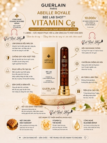 Tinh Chất Dưỡng Da Guerlain Vitamin Cg Abeille Royale Bee Lab Shot 7 x 28mg