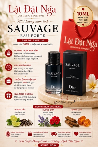 Nước Hoa Nam Dior Sauvage Eau Forte Parfum For Men 10ml