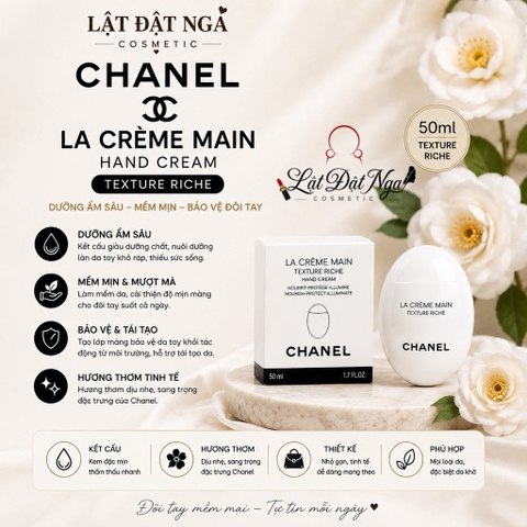 Kem Tay Chanel La Creme Main Hand Cream 50ml