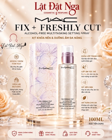( New ) Xịt Khóa Makeup MAC Fixt + Freshly Cut Setting Spray