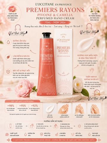Kem Tay Loccitane Premiers Rayons Pivoine & Camelia 75ml