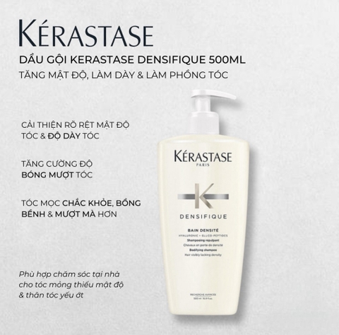 Dầu Gội Giúp Mọc Tóc, Chống Gãy Rụng Kerastase Densifique