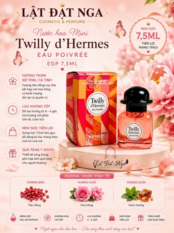 Nước hoa Mini Twilly d’Hermes eau poivree Edp