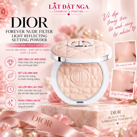 Phấn Phủ Nén Dior Forever Nude Filter Light Reflecting Setting Powder 9gr