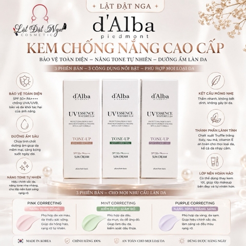 Kem Chống Nắng d'Alba 50ml