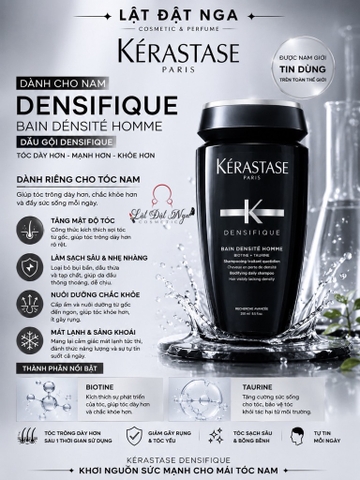 Dầu Gội Kerastase Densifique Bain Dénsite Homme (Dành Cho Nam)