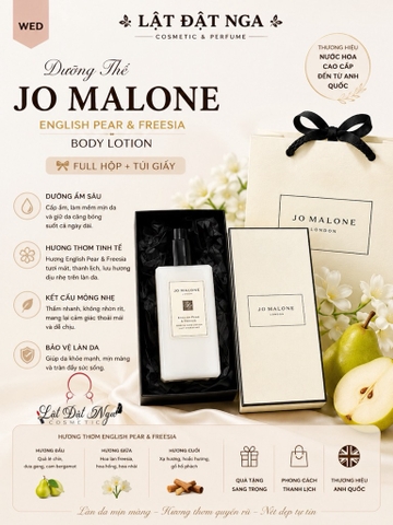 Dưỡng Thể JO MALONE - Full Hộp + Túi Giấy