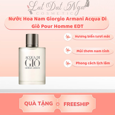 Nước Hoa Nam Giorgio Armani Acqua Di Giò Pour Homme EDT