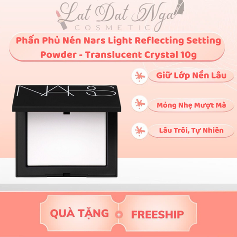 Phấn Phủ Nén Nars Light Reflecting Setting Powder - Translucent Crystal 10g