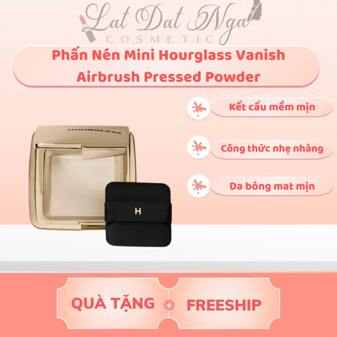 Phấn Nén Mini Hourglass Vanish Airbrush Pressed Powder 3g