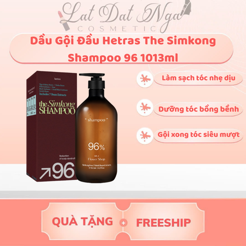 Dầu Gội Đầu Hetras The Simkong Shampoo 96 1013ml