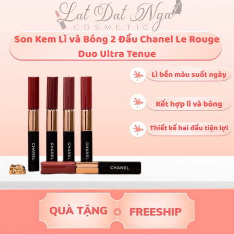 Son Kem Lì và Bóng 2 Đầu Chanel Le Rouge Duo Ultra Tenue