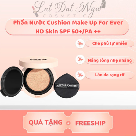 Phấn Nước Cushion Make Up For Ever HD Skin SPF 50+/PA ++++