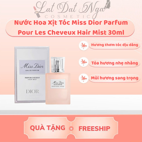 Nước Hoa Xịt Tóc Miss Dior Parfum Pour Les Cheveux Hair Mist 30ml