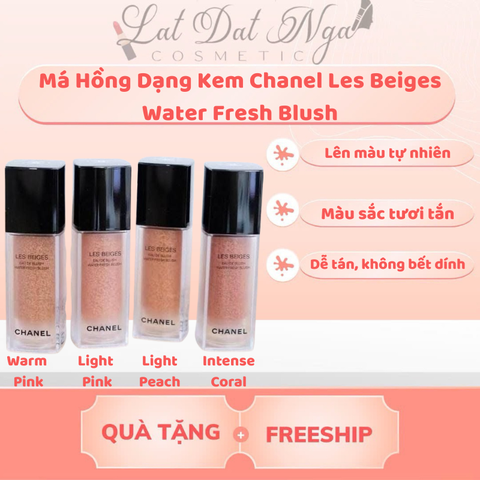 Má Hồng Dạng Kem Chanel Les Beiges Water Fresh Blush