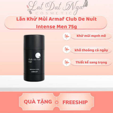 Lăn Khử Mùi Armaf Club De Nuit Intense Men 75g