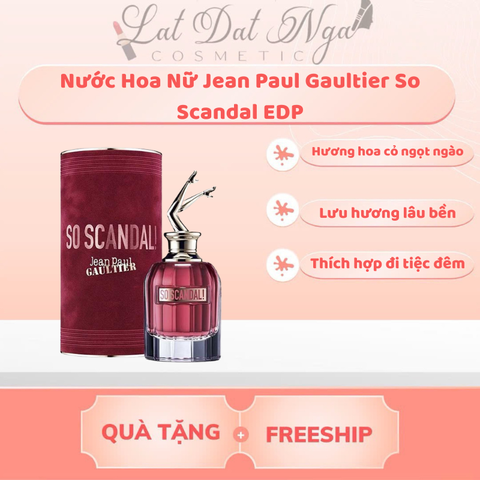 Nước Hoa Nữ Jean Paul Gaultier So Scandal EDP