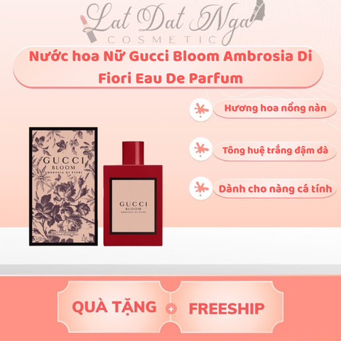 Nước hoa Nữ Gucci Bloom Ambrosia Di Fiori Eau De Parfum