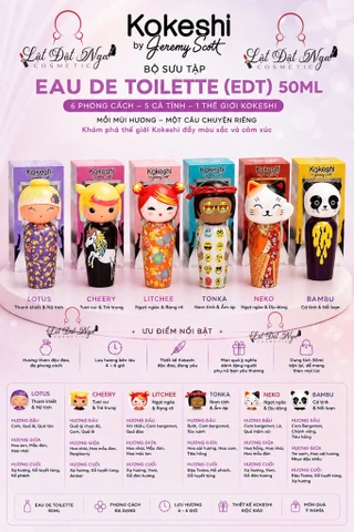 Nước Hoa Jeremy Scott Kokeshi EDT 50ml