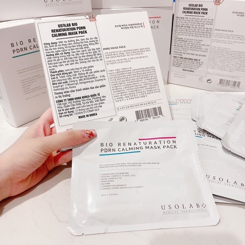 Mặt Nạ Usolab Bio Mask Pack 30ml x 10 miếng