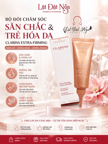 ( DMT ) Kem Nâng Cơ Săn Chắc Vùng Da Cổ & Ngực Clarins Extra-Firming & Decollete Care 75ml